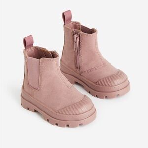 H&M toddler pink boots
